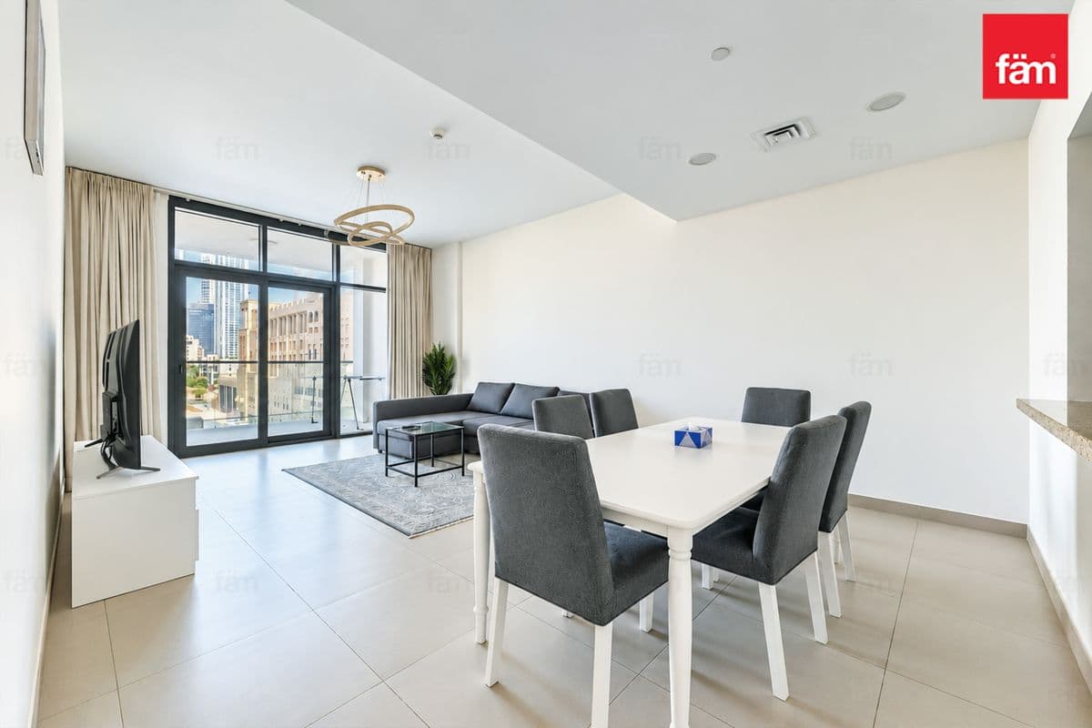 2br Plus Maid | Pool And Partial Burj View