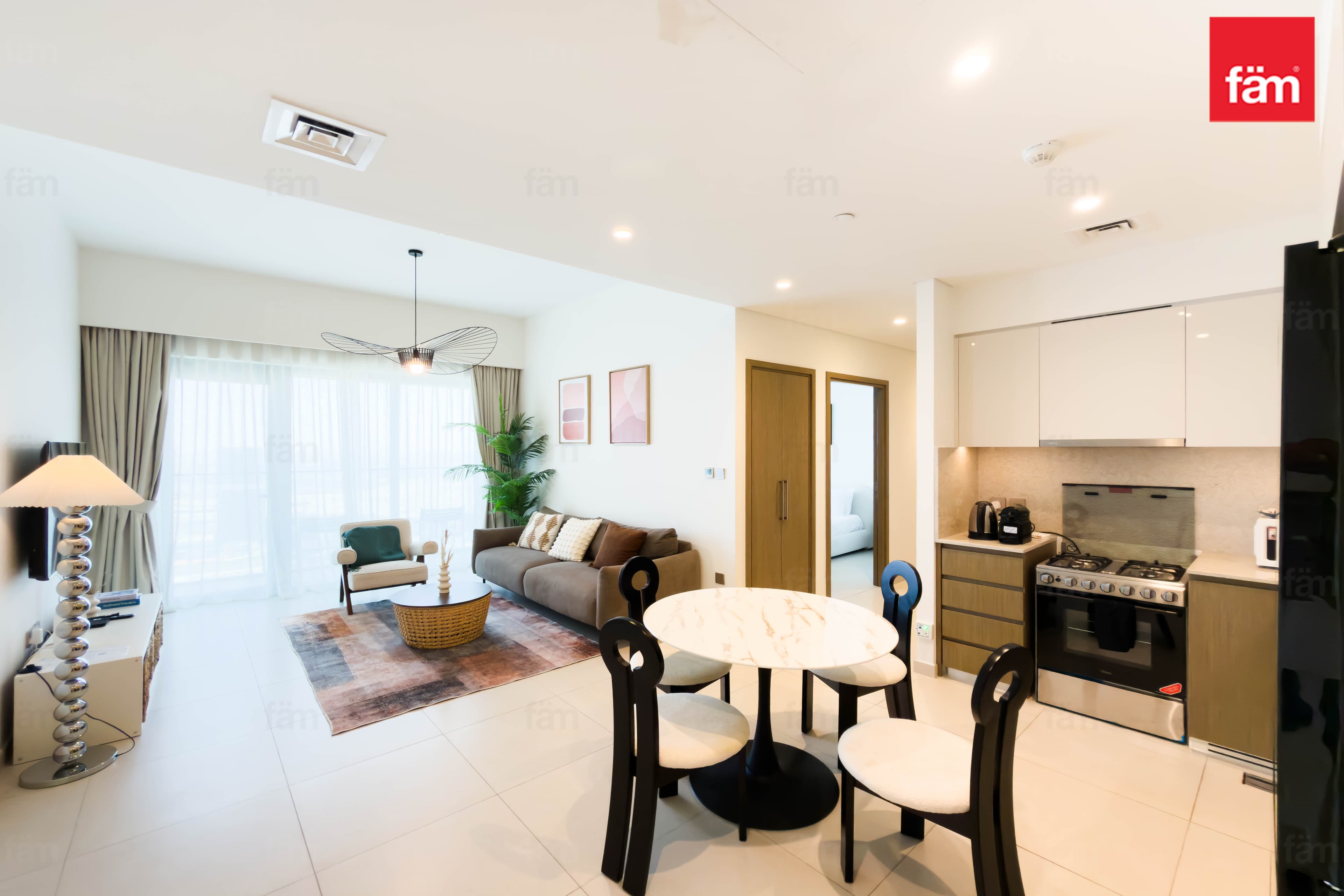 Fully Furnished 2 Br | Sea View | High Floor