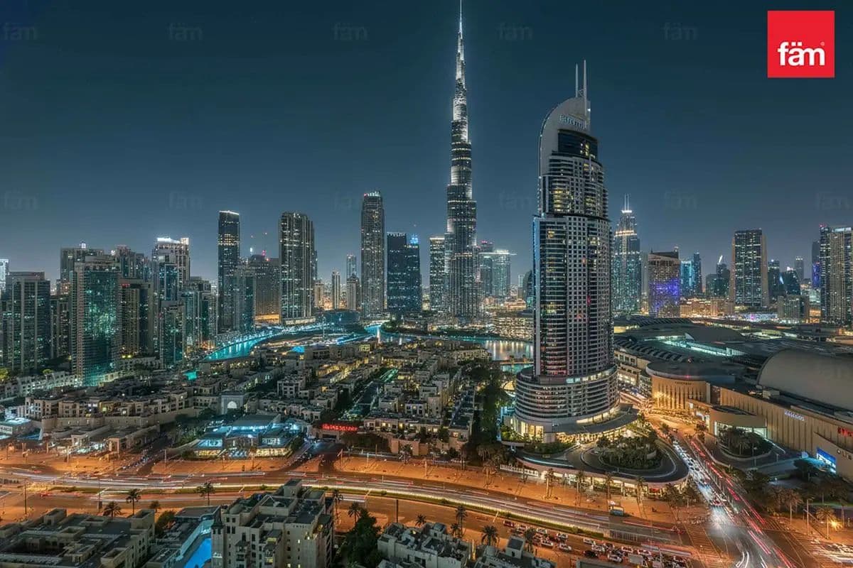 Burj Khalifa And Fountain View | High Floor