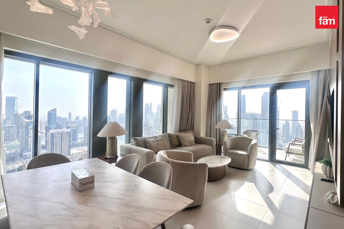 Fully Furnished 3br | Fountain View | High Floor