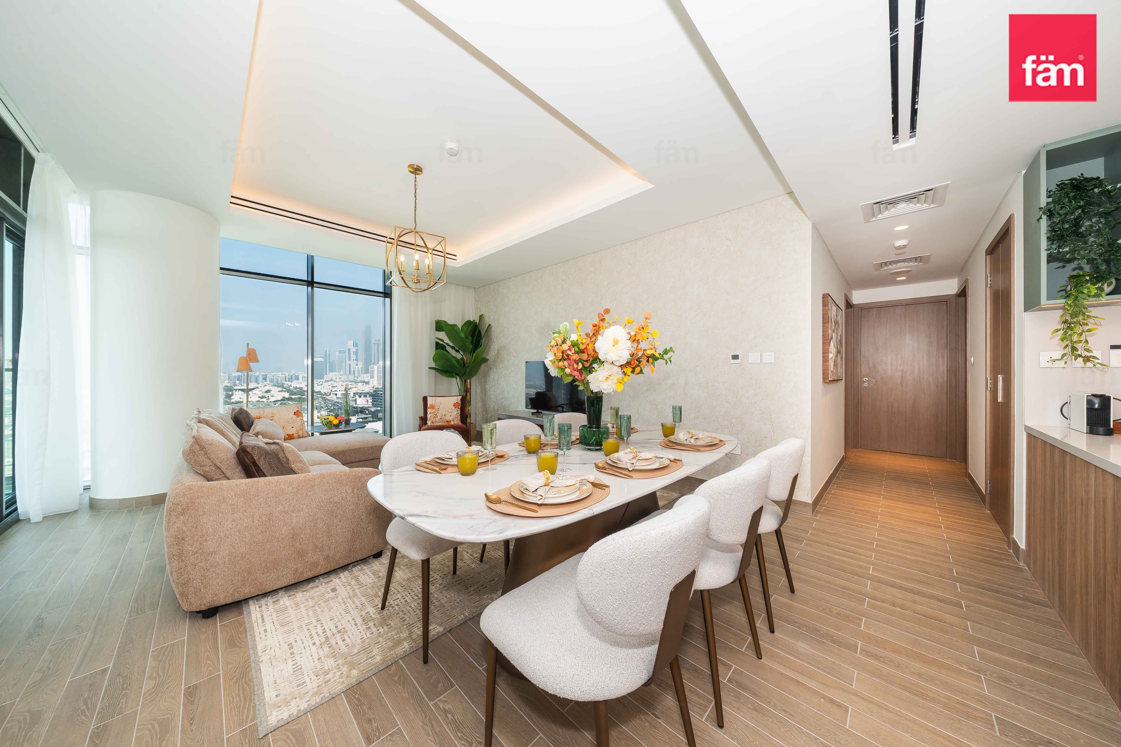 Upgraded | Furnished | Burj Khalifa View | Vacant
