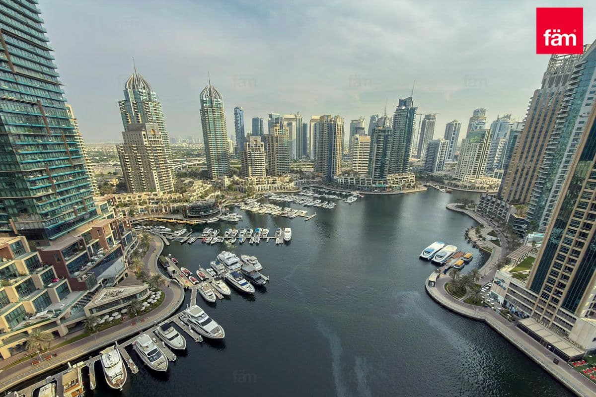 Full Marina View | Bright & Spacious | High Floor