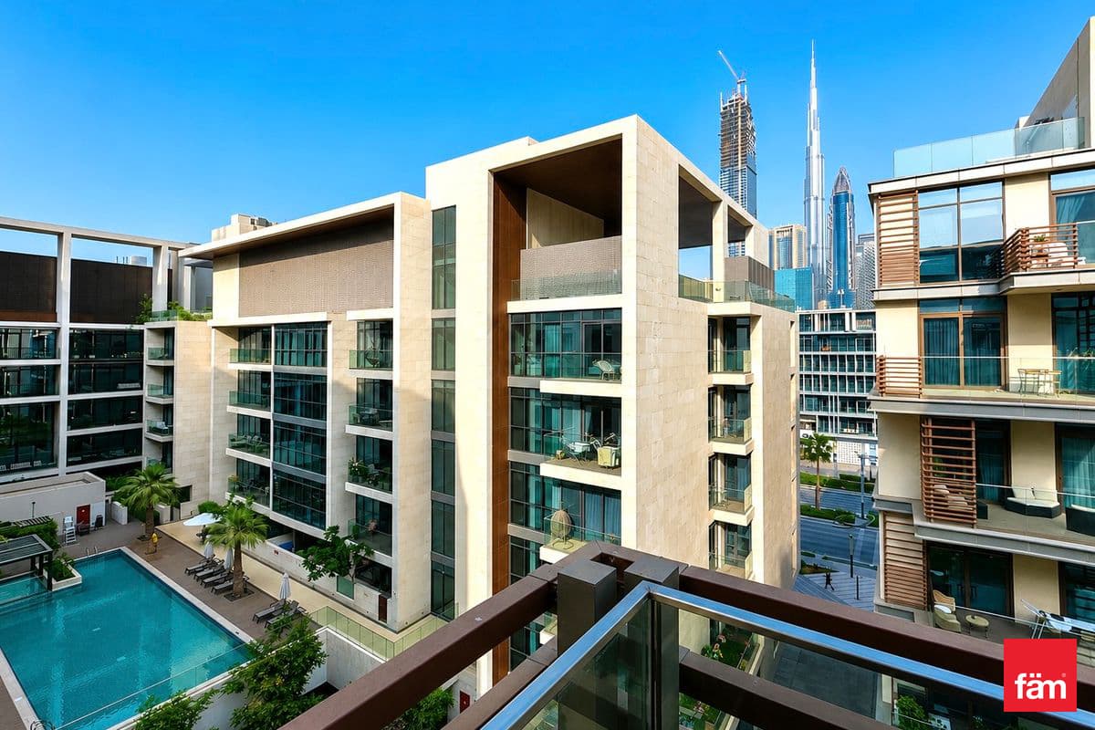 Burj & Pool View | Ready To Move-In | High Floor