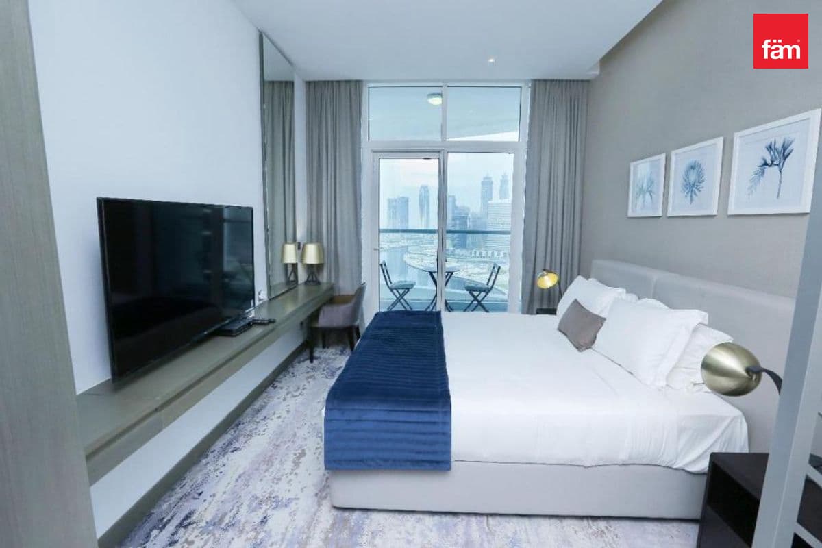 Elegant Studio | Fully Furnished | Two Balconies