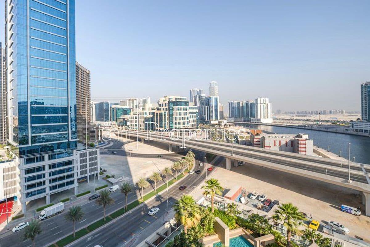 Canal View Tower B | Furnished | High Floor Burj