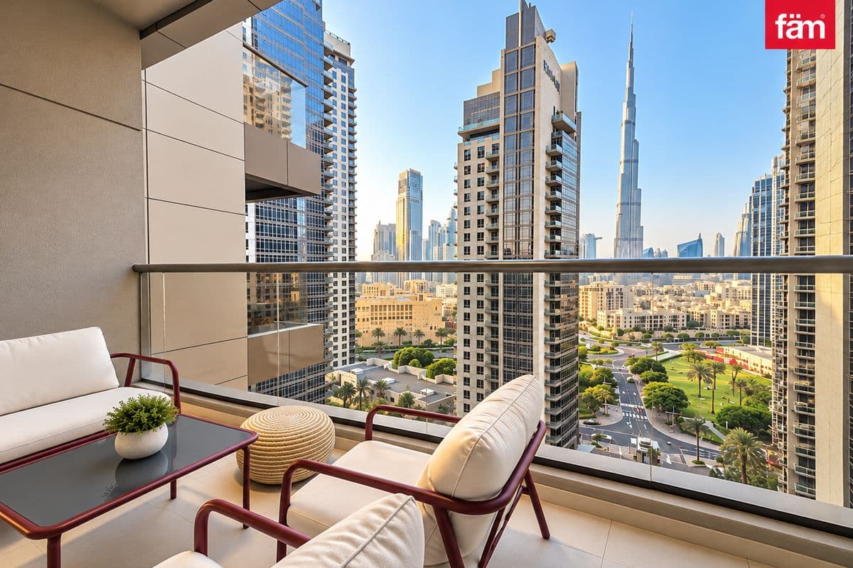 Fully Furnished | Upgraded | Burj Khalifa View