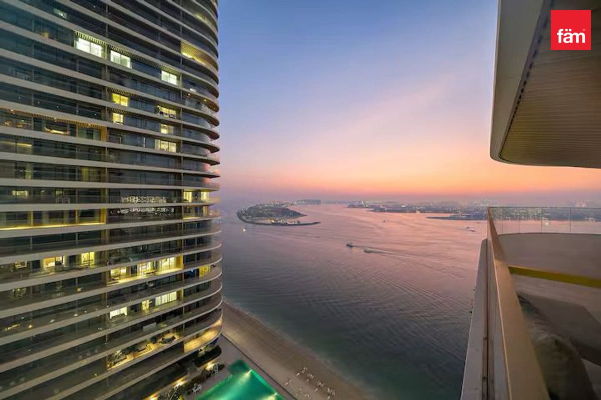 Full Palm Views | Fully Furnished | Private Beach