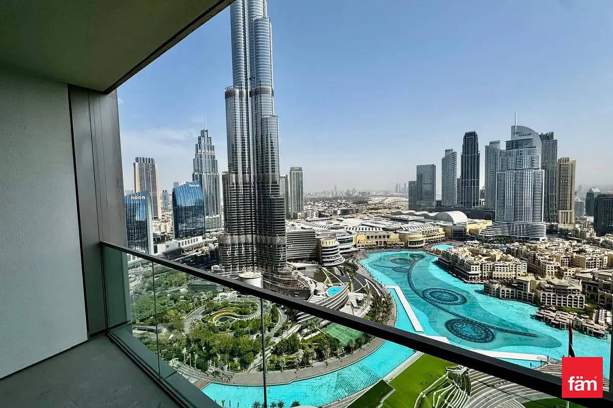 Burj View | Unfurnished | High Floor