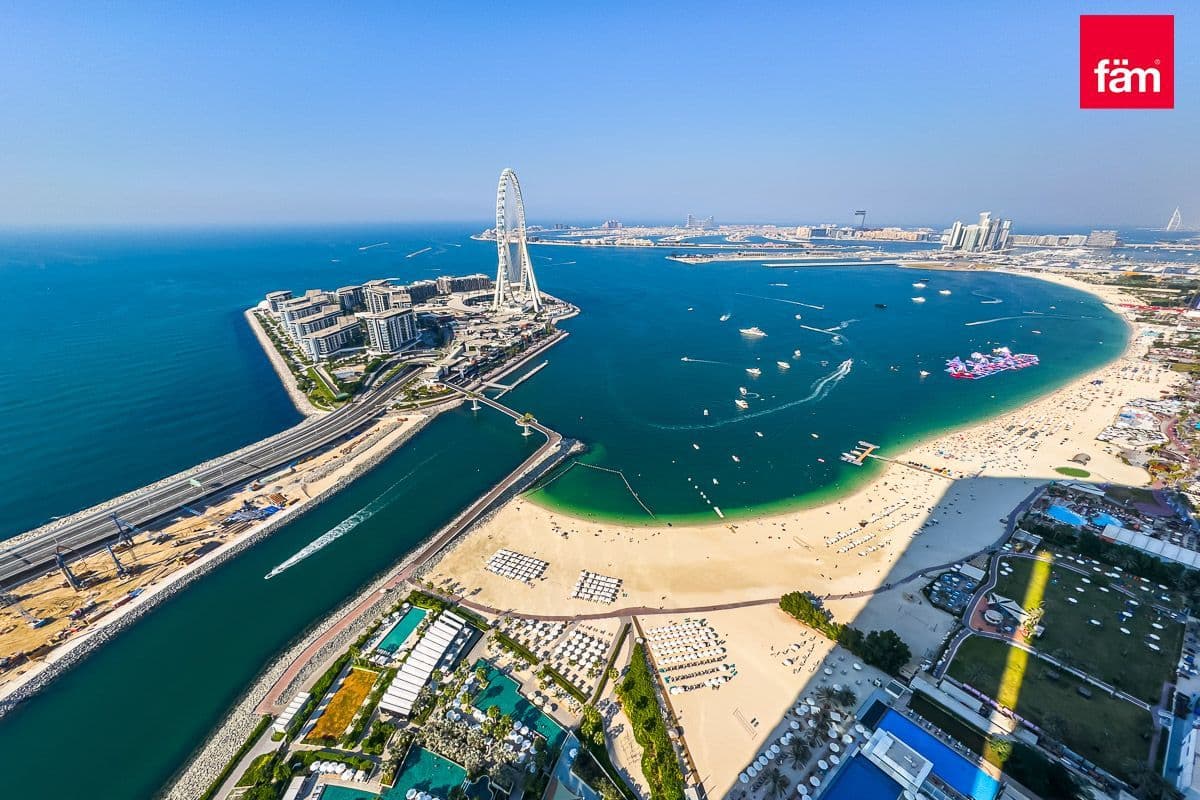 Full Sea Views | Best Layout | 3 Beds + Maid