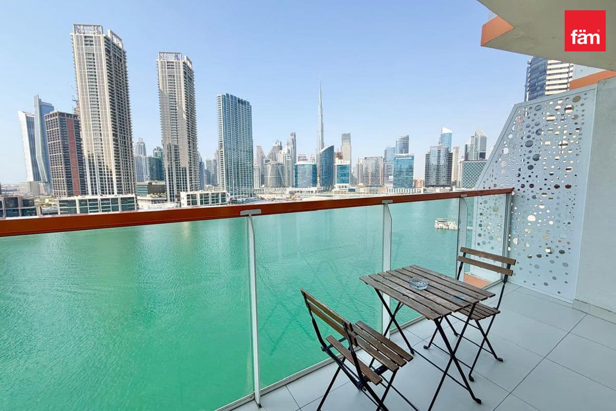 Canal And Burj View | Furnished | Vacant