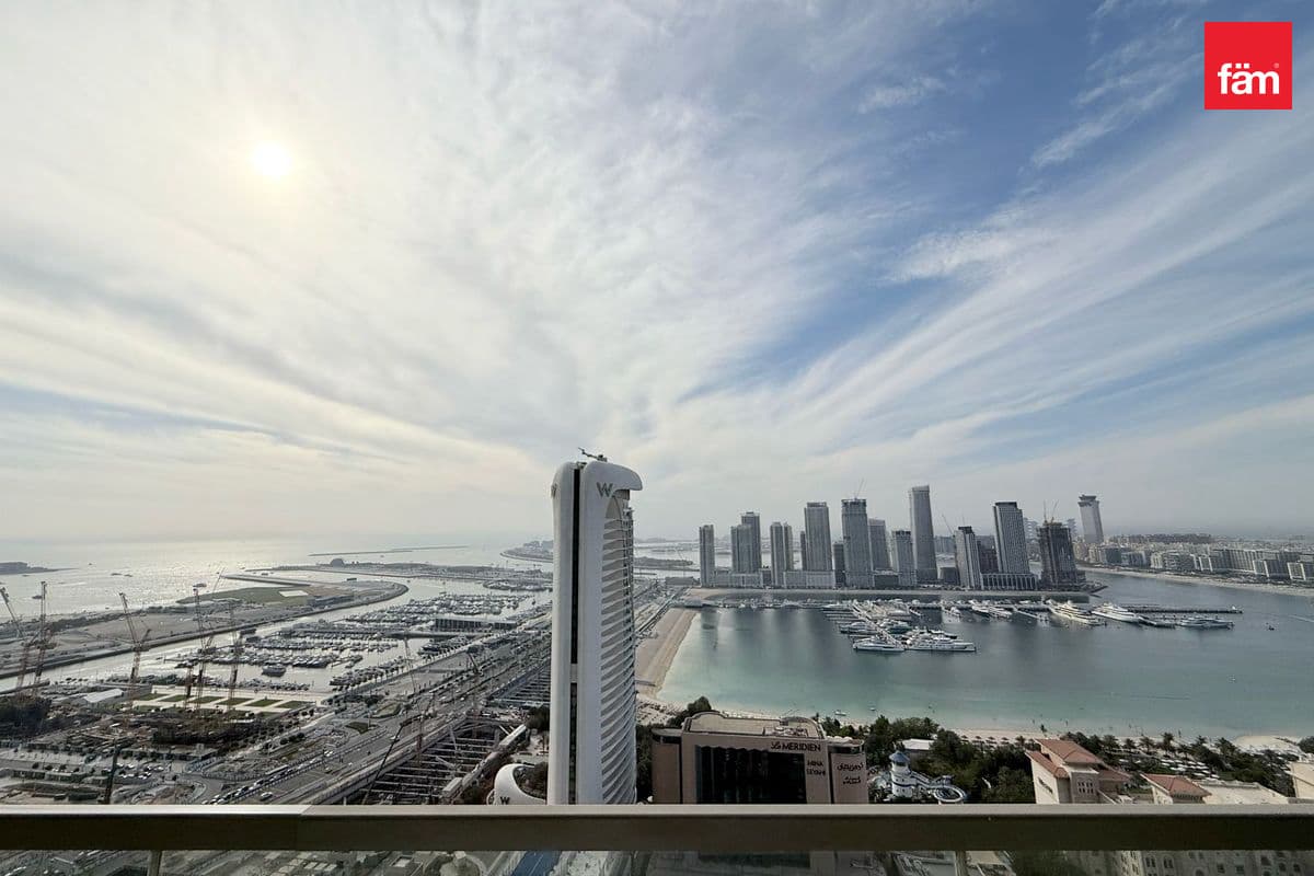 Luxury 3br + Maid | Full Sea View | Large Balcony