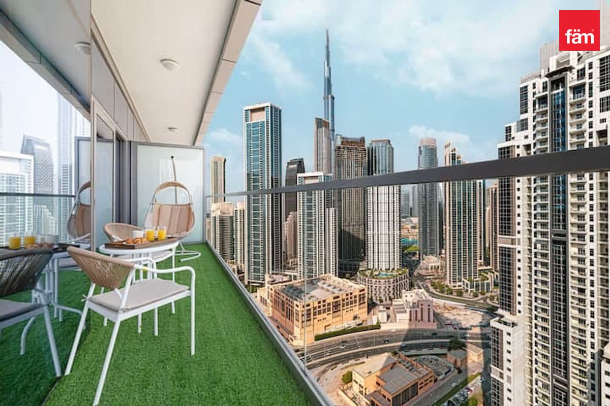 Spacious | Furnished | Burj Khalifa View | Rented.