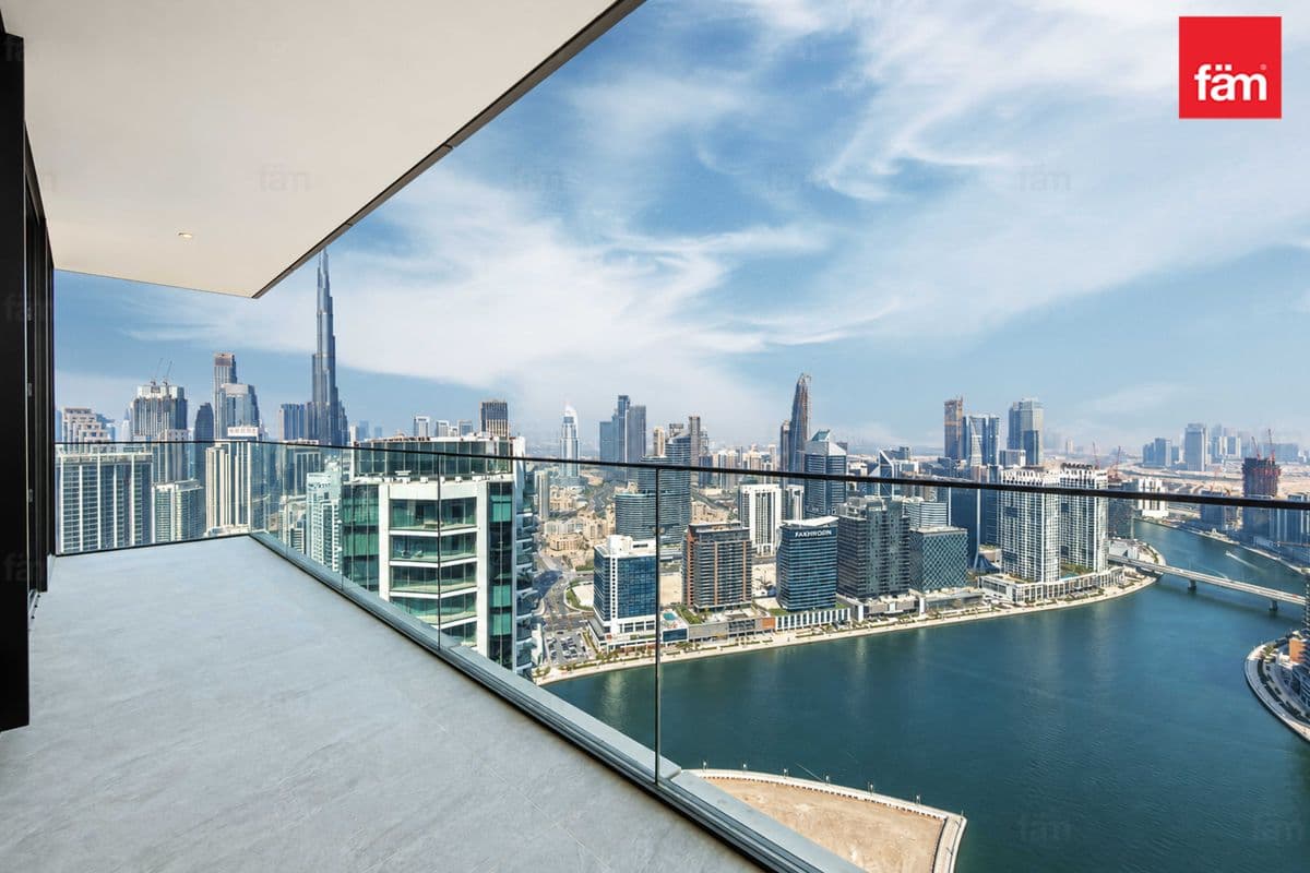 High Floor | Burj And Canal View | Gated Community