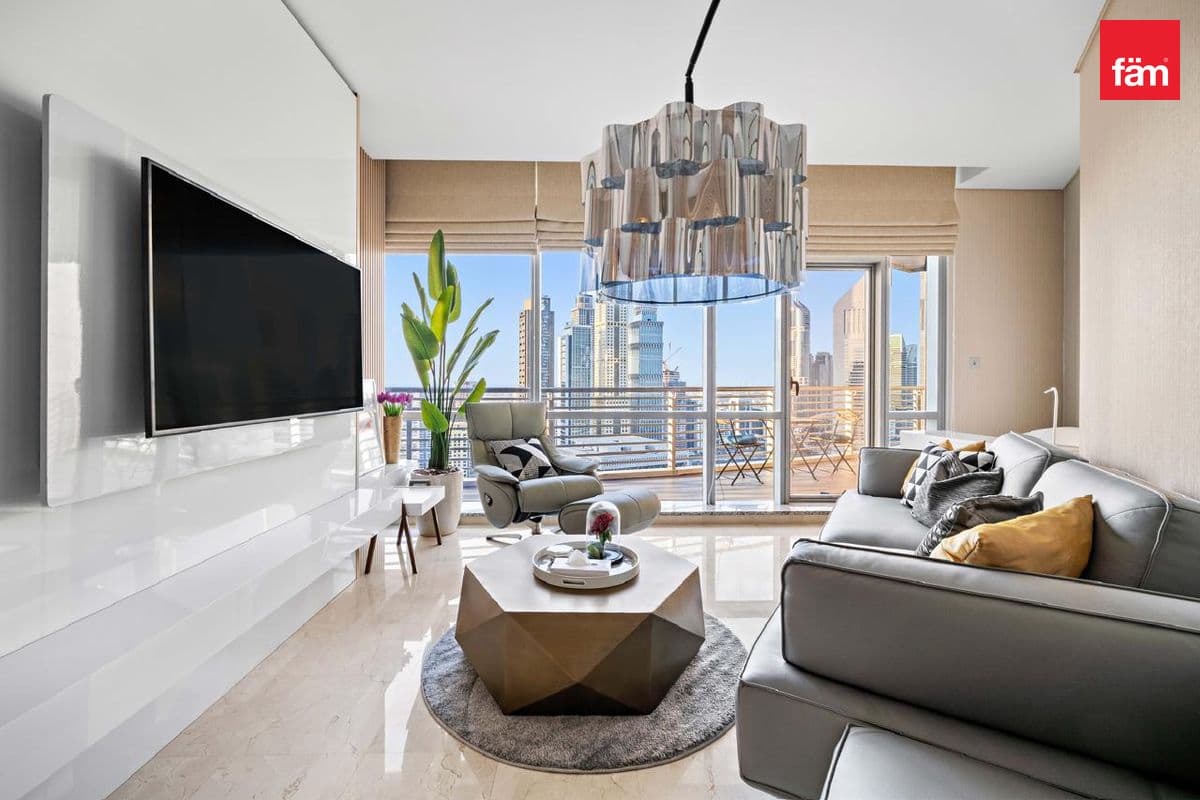Upgraded | Panoramic View | Prime DIFC Location