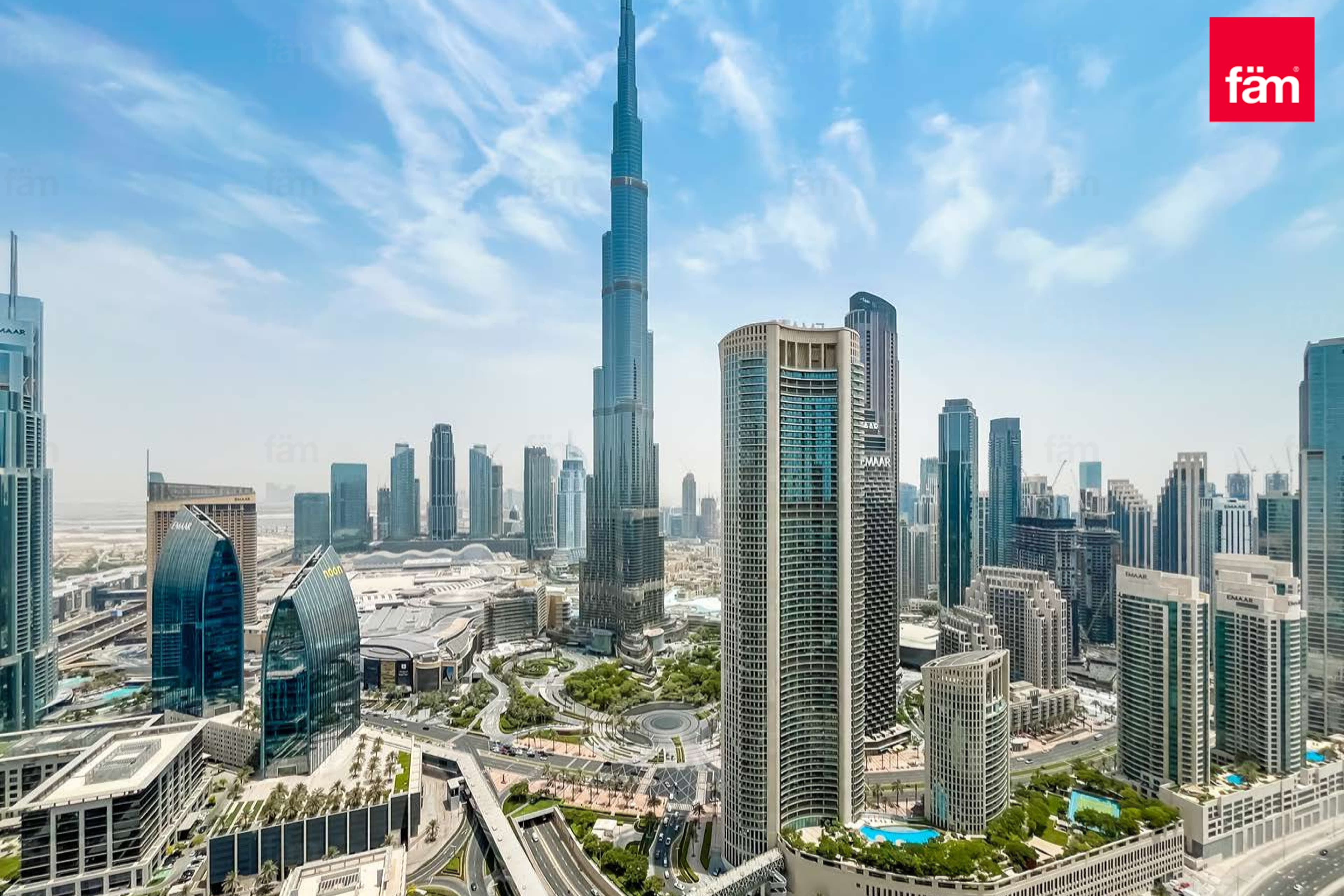 Burj Khalifa View | High Floor | Large Layout