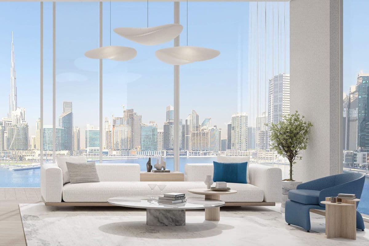 Direct Burj Khalifa And Canal View