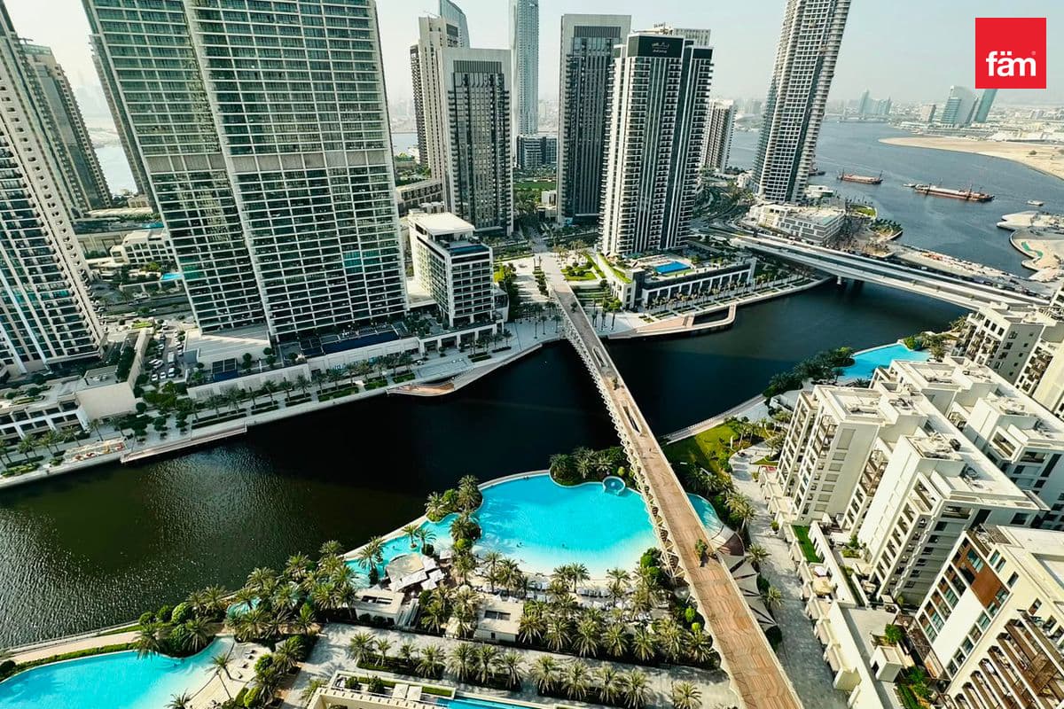 Best 2br In Creek| Vacant| Furnished| Burj View