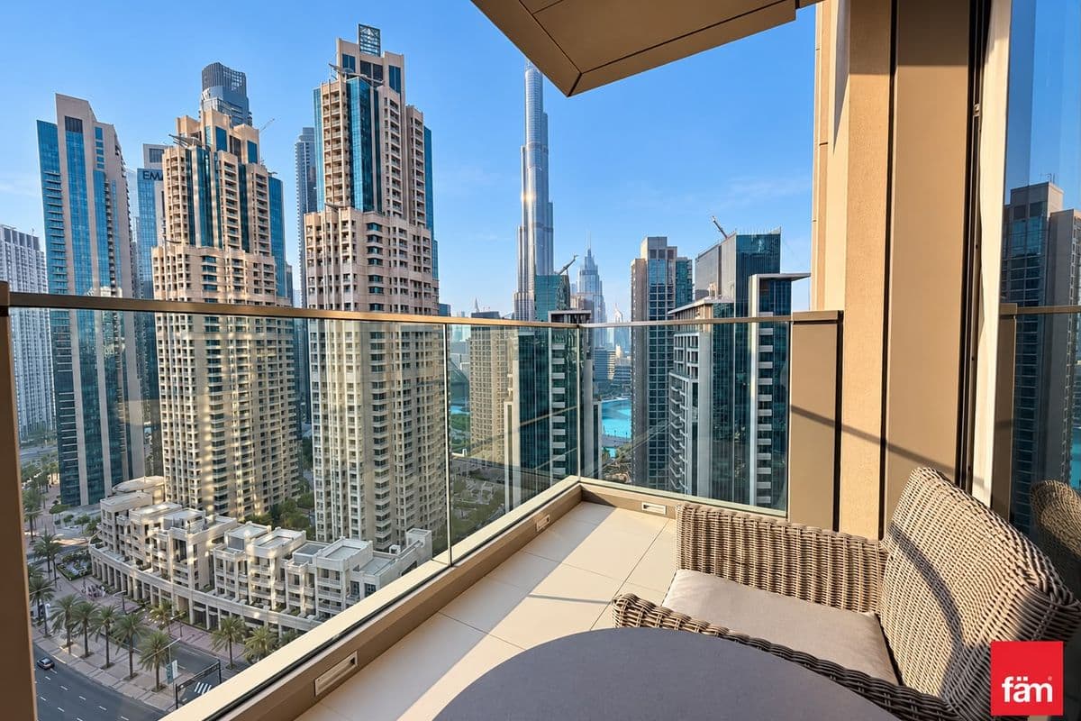 Burj Khalifa View| High Floor| Hotel Like Living