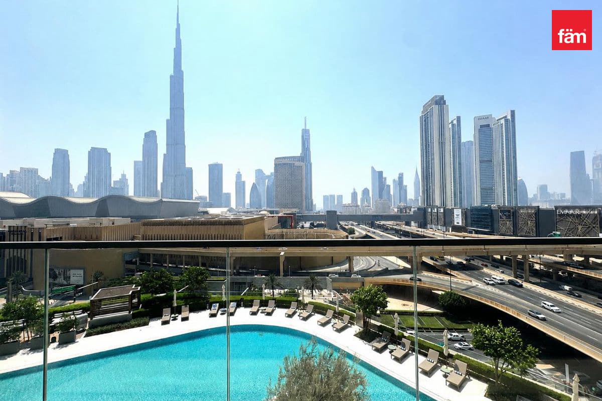 Burj View | Mall Access | Furnished 2br | Vacant