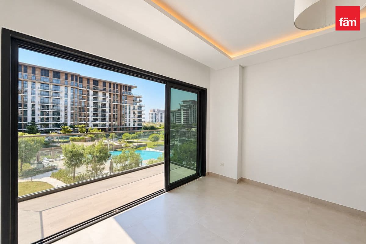 Available | Park & Pool View | Bright Layout