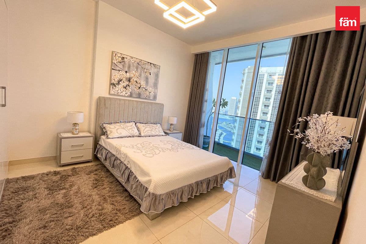 Partial Canal And Burj Khalifa View | Furnished