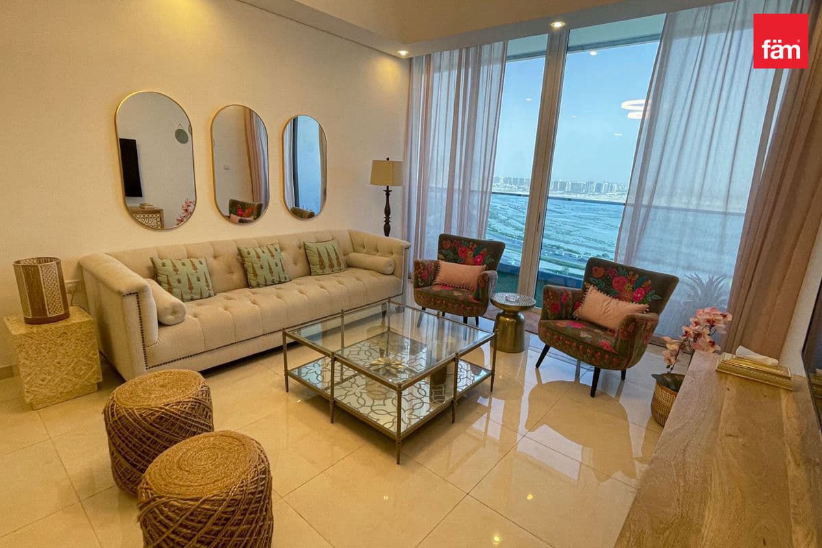 Partial Canal And Burj Khalifa View | Furnished