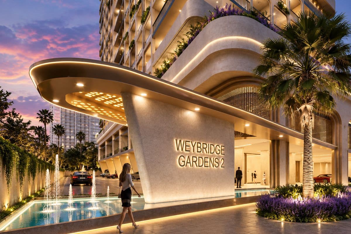 Weybridge Gardens 2, Dubai Land Residence Complex
