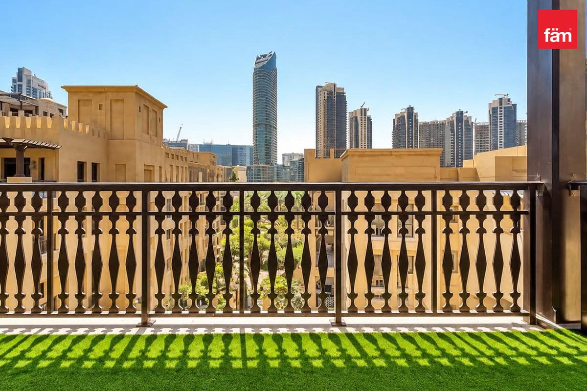 Upgraded | Unfurnished | Burj View | Roof Top