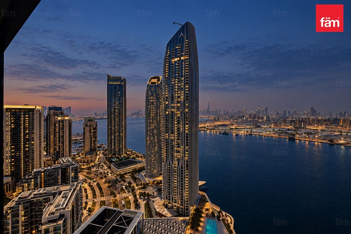 Top Floor|Vacant| Water And Burj Khalifa View